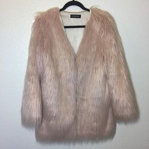 Light Pink Furry Jacket